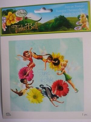 Disney Fairies Iron-On Transfer, 1 pc. 4.75 in. × 4.75 in