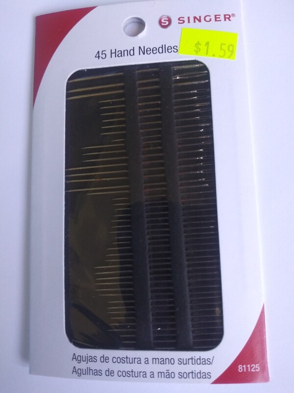 Singer Hand Needles, Pack of 45