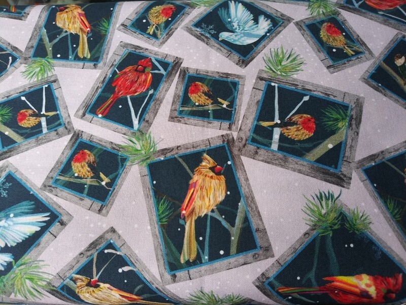 First Frost Birds by Turnowsky for QT Fabrics