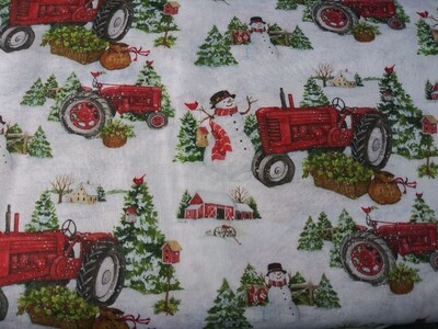 Farm Tractors by Susan Winget for Springs Creative