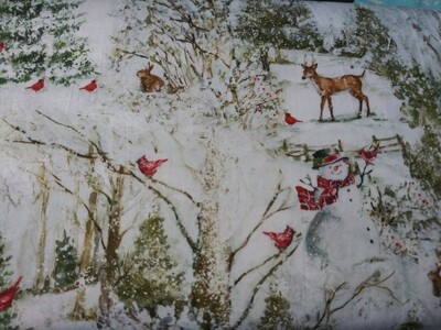 Cardinal Wonderland by Susan Winget for Springs Creative
