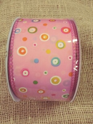 Wired Easter Dots Ribbon, 2.5