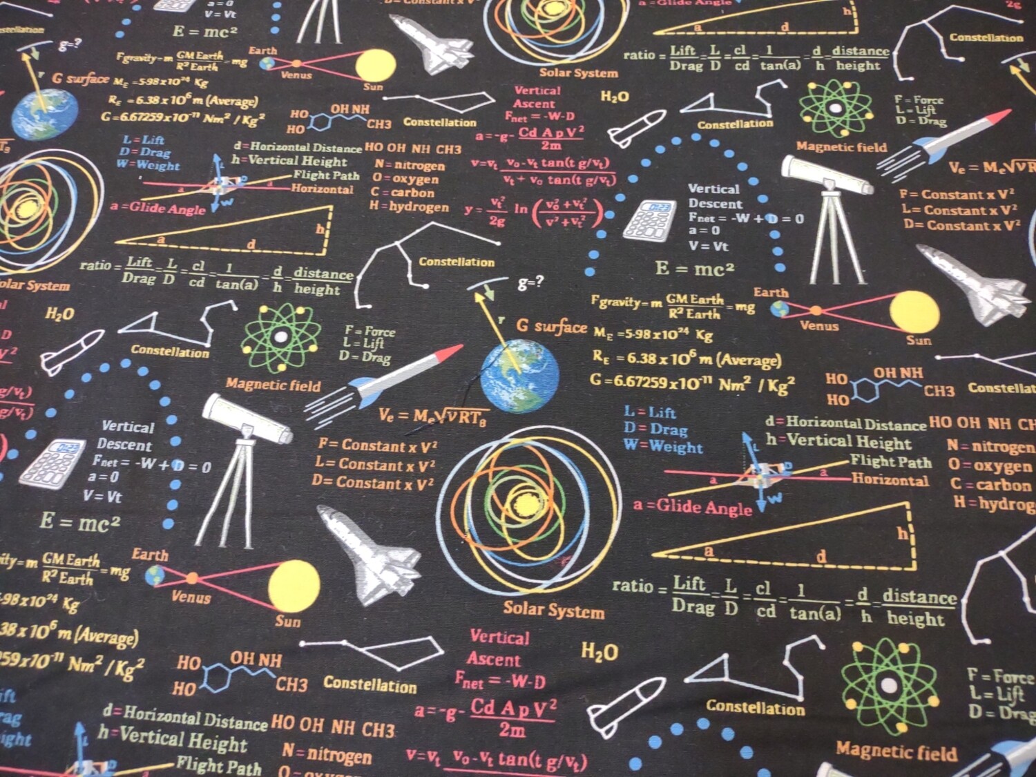 Planetary Missions by Studio E Fabrics