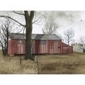 Americana Barn Canvas by Billy Jacobs, 8" x 10"