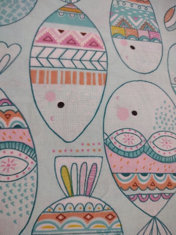 Fish Print Fabric