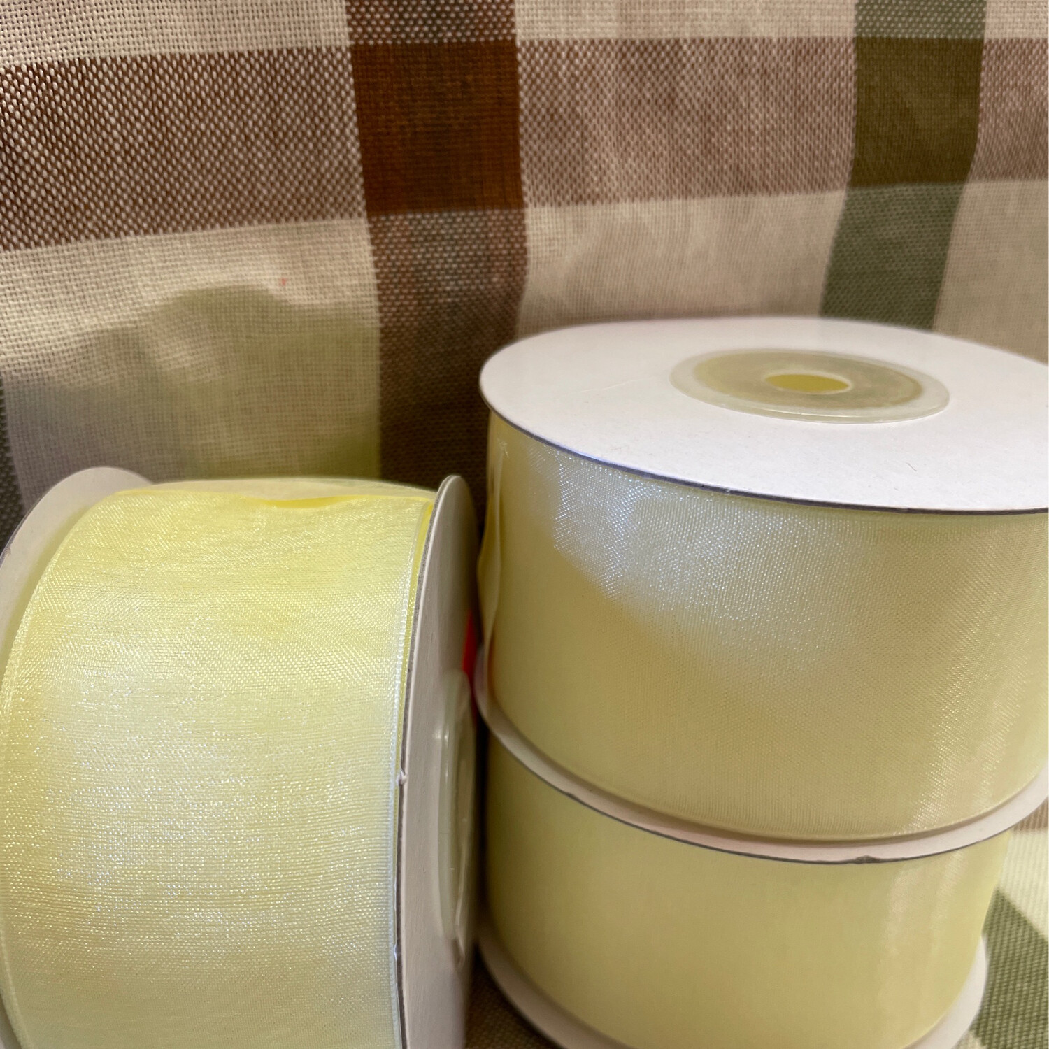 Baby Maize Organza Ribbon 
