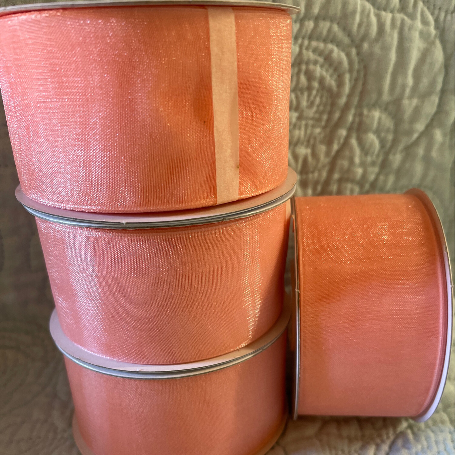 Organza Filament Peach
