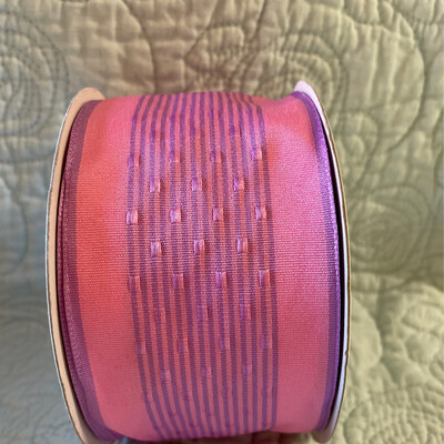 Pink Stripe Tease Weave