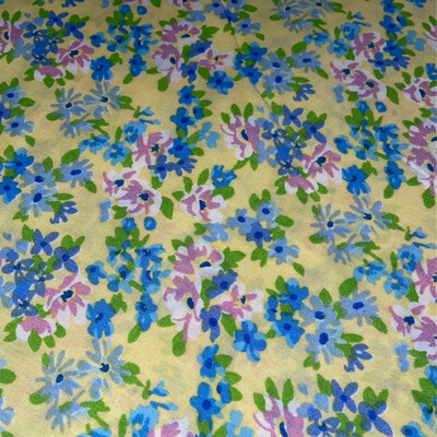 60” Floral Print Cotton