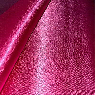 Bright Pink Costume Satin By A.E. Nathan