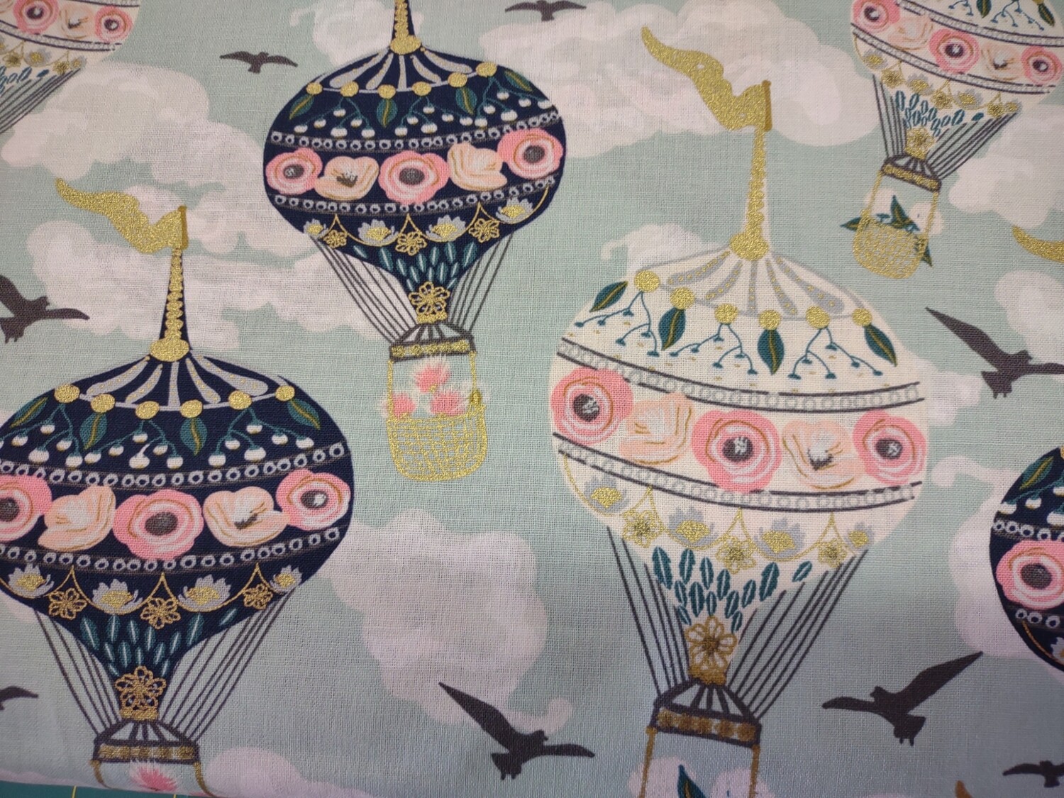 Emma & Mila Balloon Print Fabric