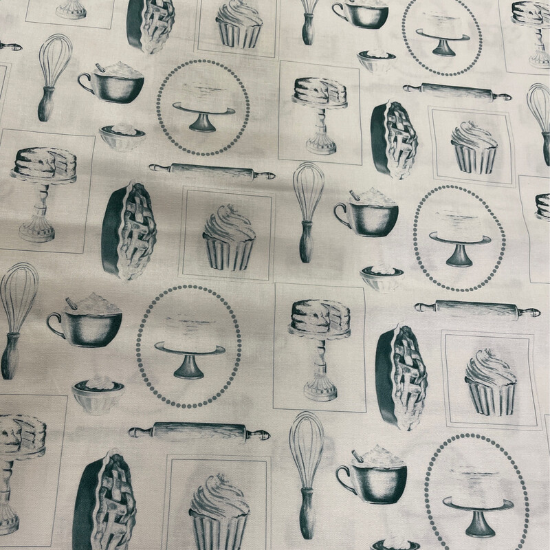 Pies And Cupcakes By DR Studios For Springs Creative Fabrics