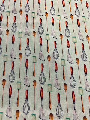 Kitchen Utensils By DR Studios For Springs Creative Fabrics