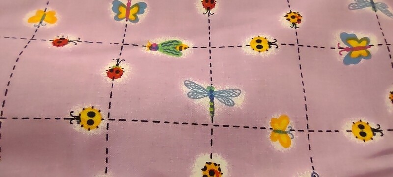 Bug Grid Purple by Marshall Dry Goods