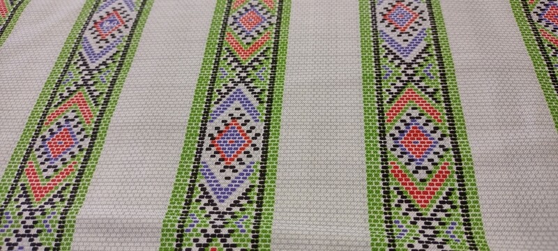 Indian Paintbrush by Ink & Arrow, 1 Yard, End of Bolt