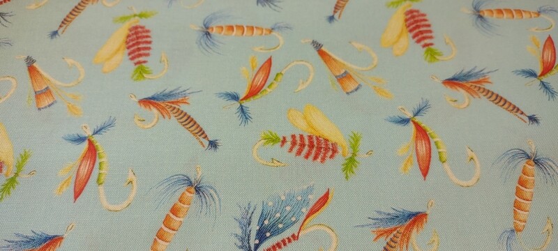 Keep it Reel in Blue by Andi Metz for Kanvas Fabrics