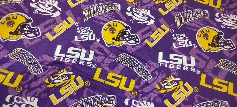 Louisiana State University Fabric by Sykel Enterprises