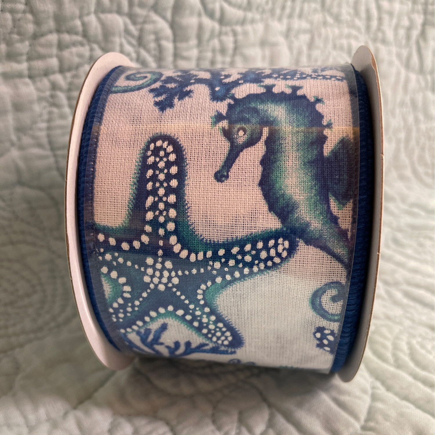 Seahorse & Starfish RG Ribbon 2.5 X 10 Yds.