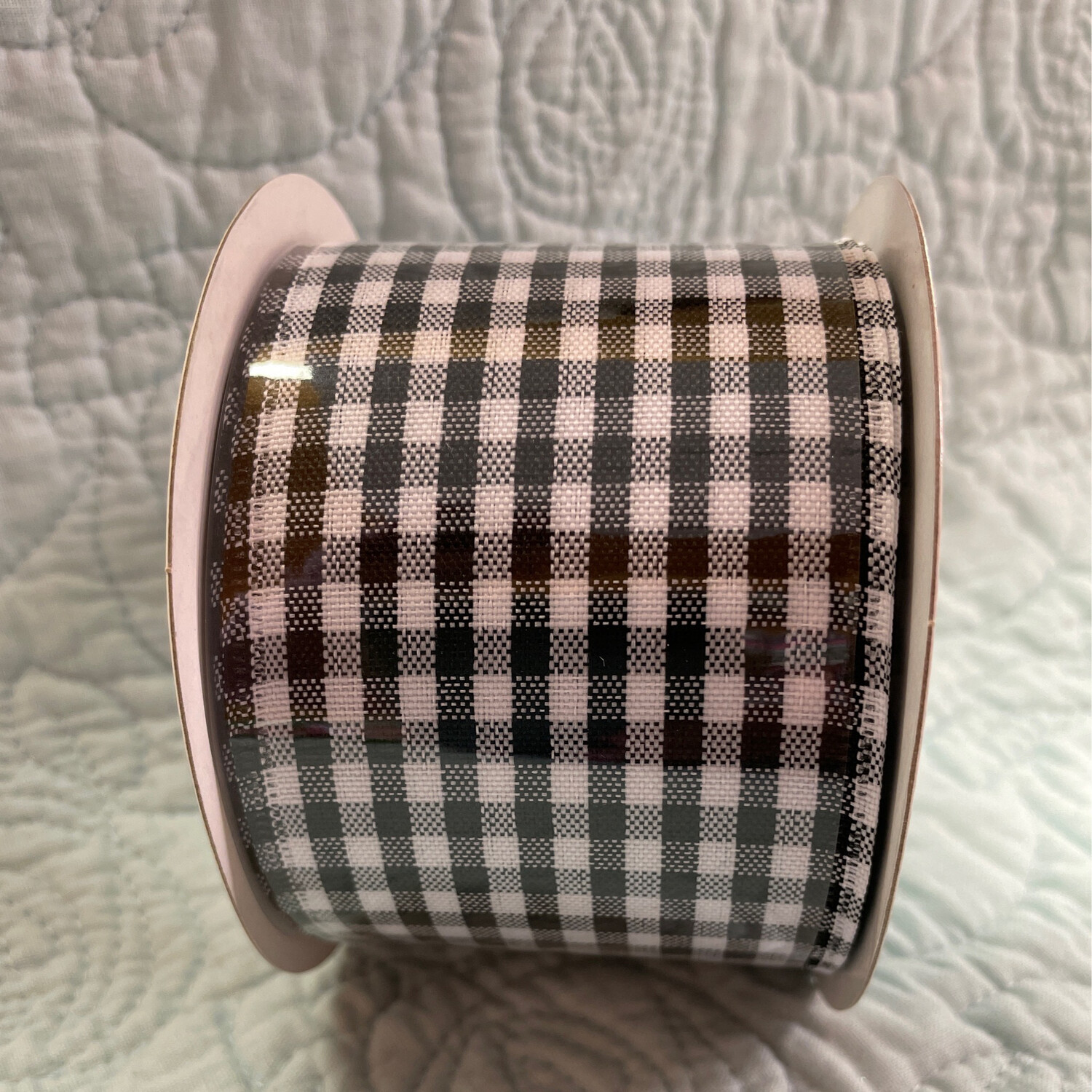 Black & White Plaid 2.5 X 10 Yds.