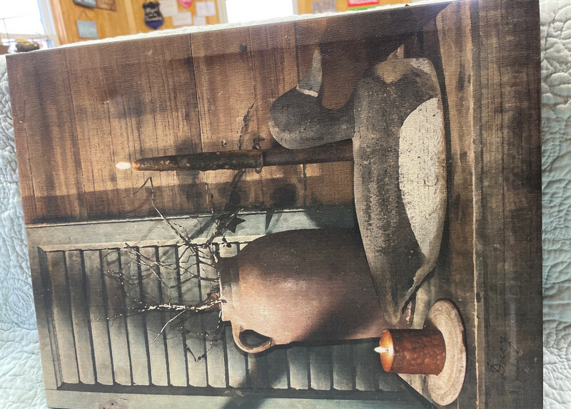 Decoy Lighted Canvas By Billy Jacobs