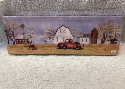 Spring On The Farm Lighted Canvas By Billy Jacobs