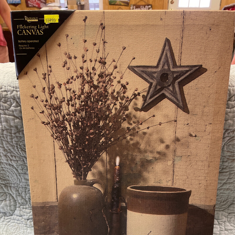 Crocks Lighted Canvas By Billy Jacobs