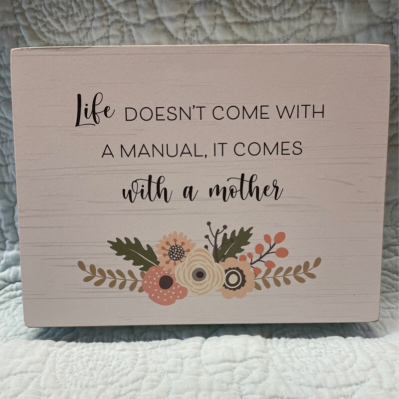 Mother Block Sign