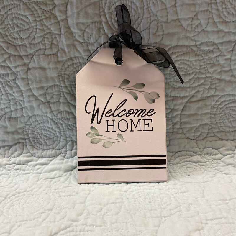 Welcome Tag Sign