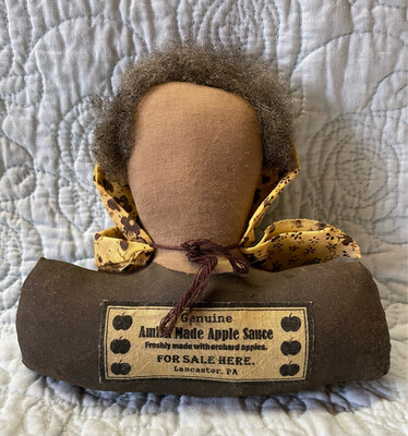 Amish Made Applesauce Doll Head