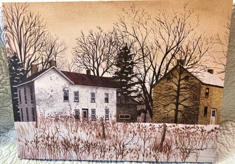 Ol’ Doe Warners Farm By Billy Jacobs Canvas Print