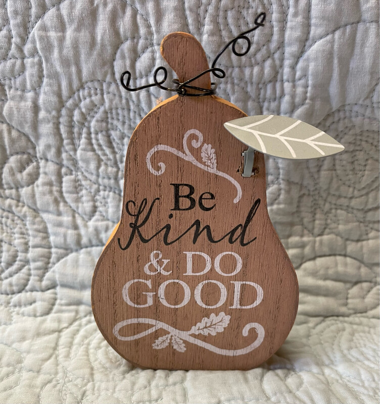 Be Kind Pear Block