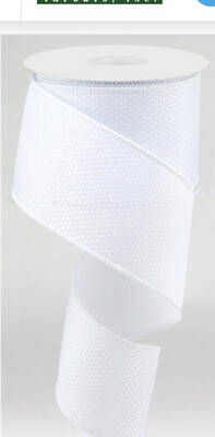 White Cross Royal Ribbon 2.5 “ X 10 Yd.