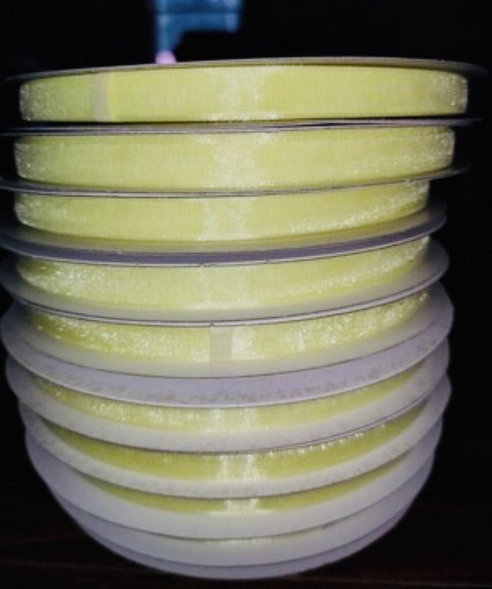 Baby Maize 3/8" x 100 yds Luster Sheer 