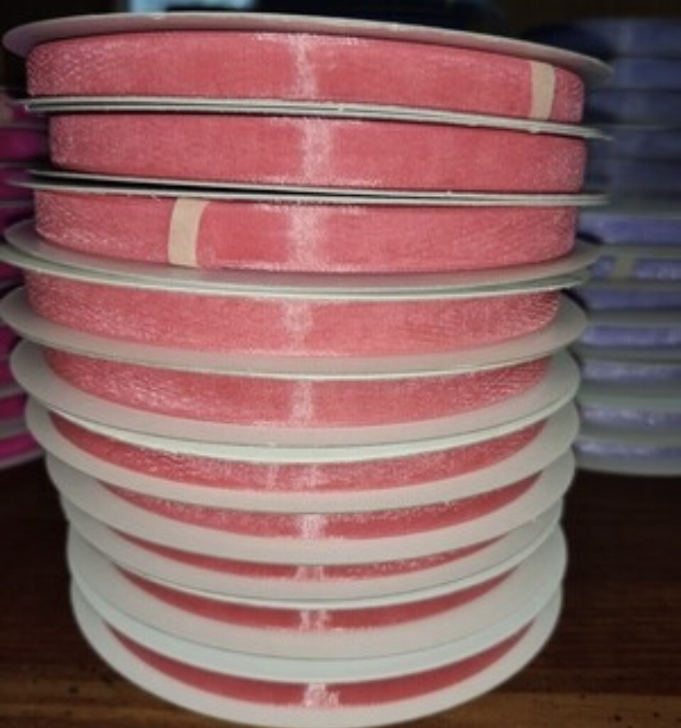 Salmon 3/8" x 100 yds Luster Sheer