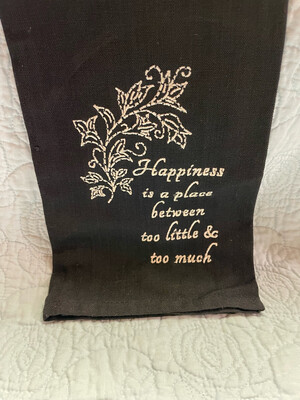 Happiness Dishtowel