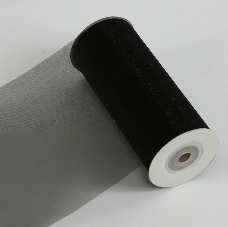 Black 6” Organza 25 Yds.