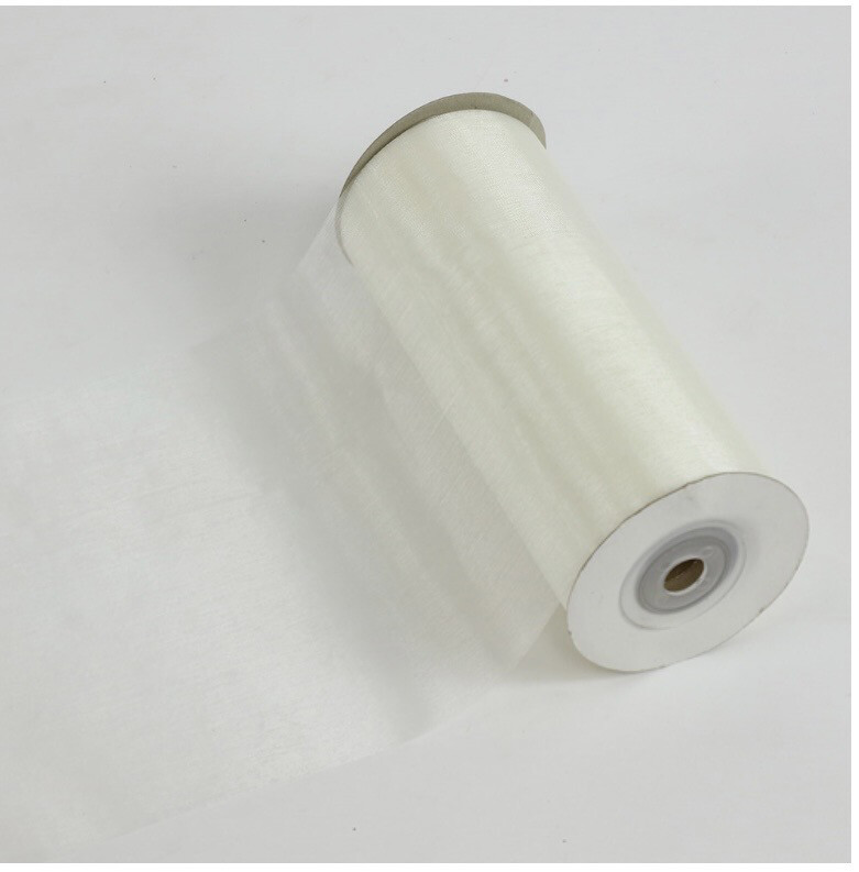 Ivory 6” Organza 25 Yds.