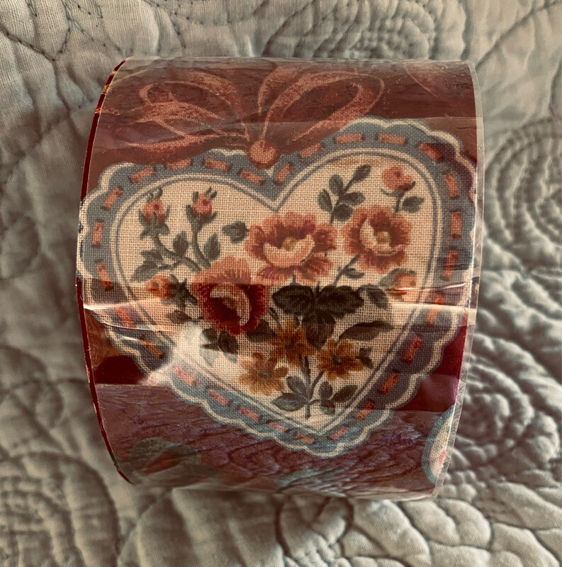Hearts & Roses # 40  Non Wired Undetermined Yardage. Possibly 20 Yds.