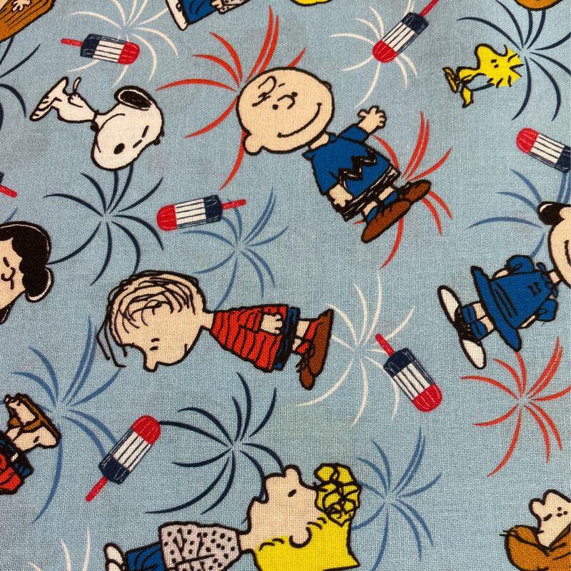 Peanuts Gang Patriotic By Springs Creative