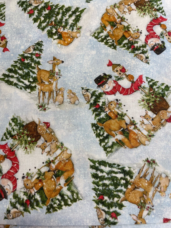 Tossed Snowman & Animals By Springs Creative