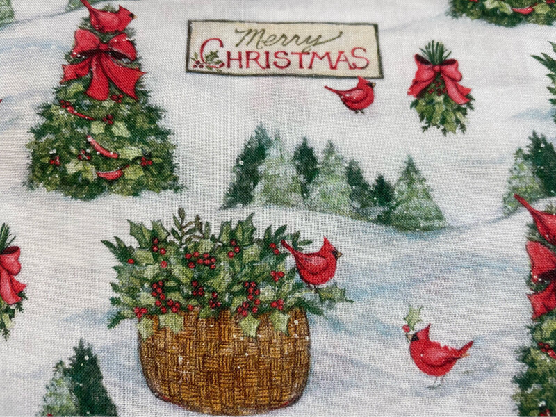 Red Birds Merry Christmas