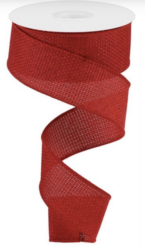 Red Royal 1.5” X 10 Yds. Wired