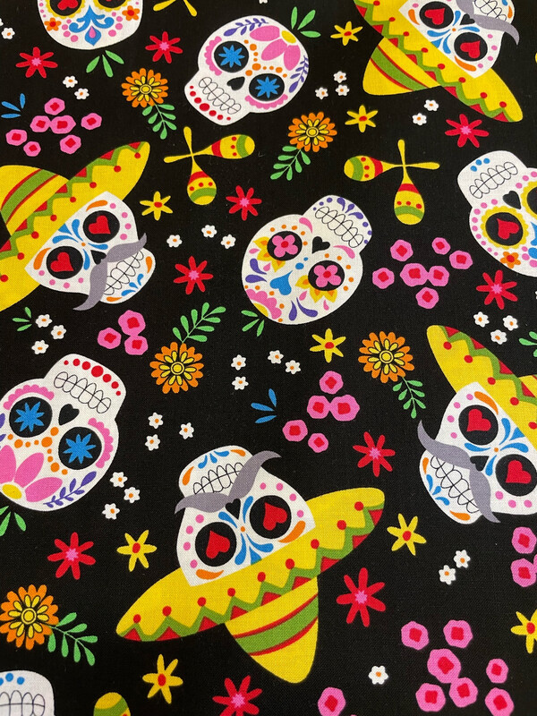 Day Of The Dead By Andover Fabrics