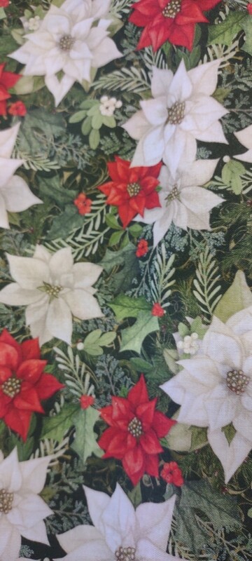 Cardinal Elegance Poinsettia by Nicole Tamarin for Springs Creative