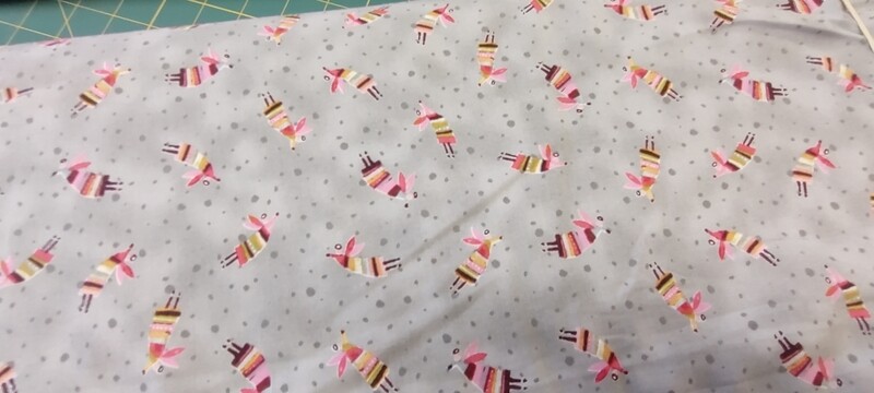 Sophie by Stof Fabrics, Light Gray
