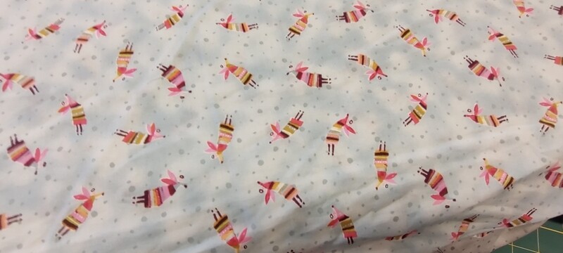 Sophie by Stof Fabrics, Light Blue