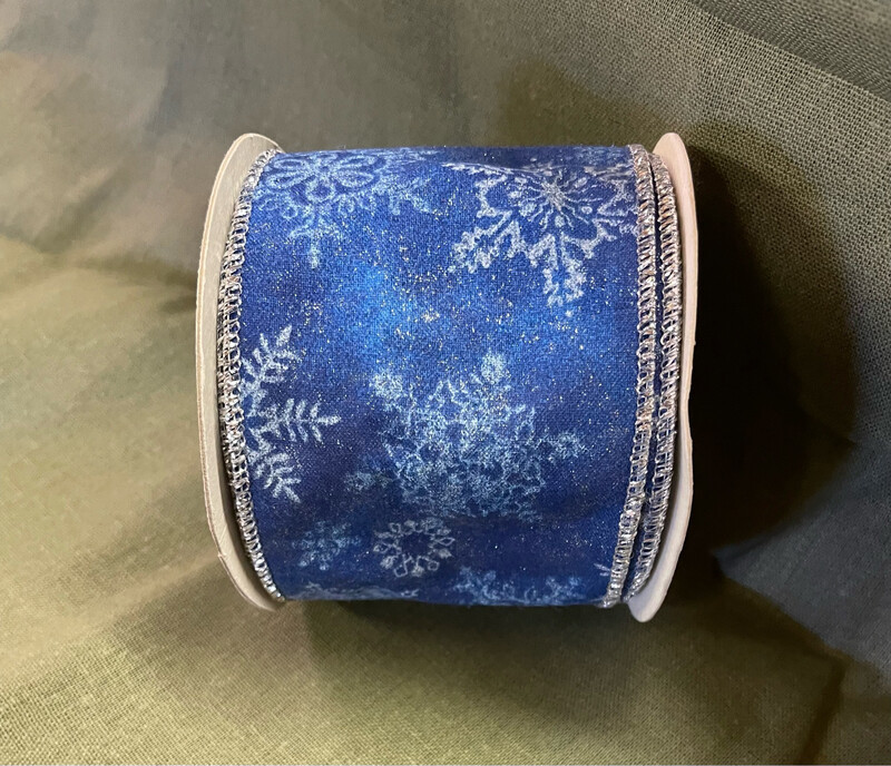 Snowflake With Wired Silver Edging. Vintage