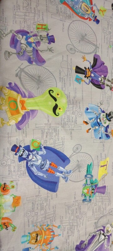 Bits & Bots by Quilting Treasures