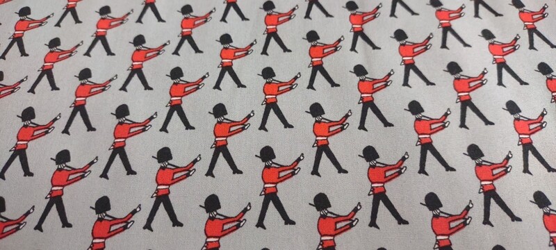 Sevenberry Mini Prints, Grey Guard by Robert Kaufman