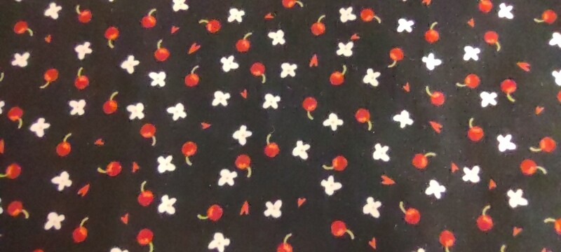 Hey Cupcake Cherry Print by Clothworks Hey Cupcake Cherry Print by Clothworks